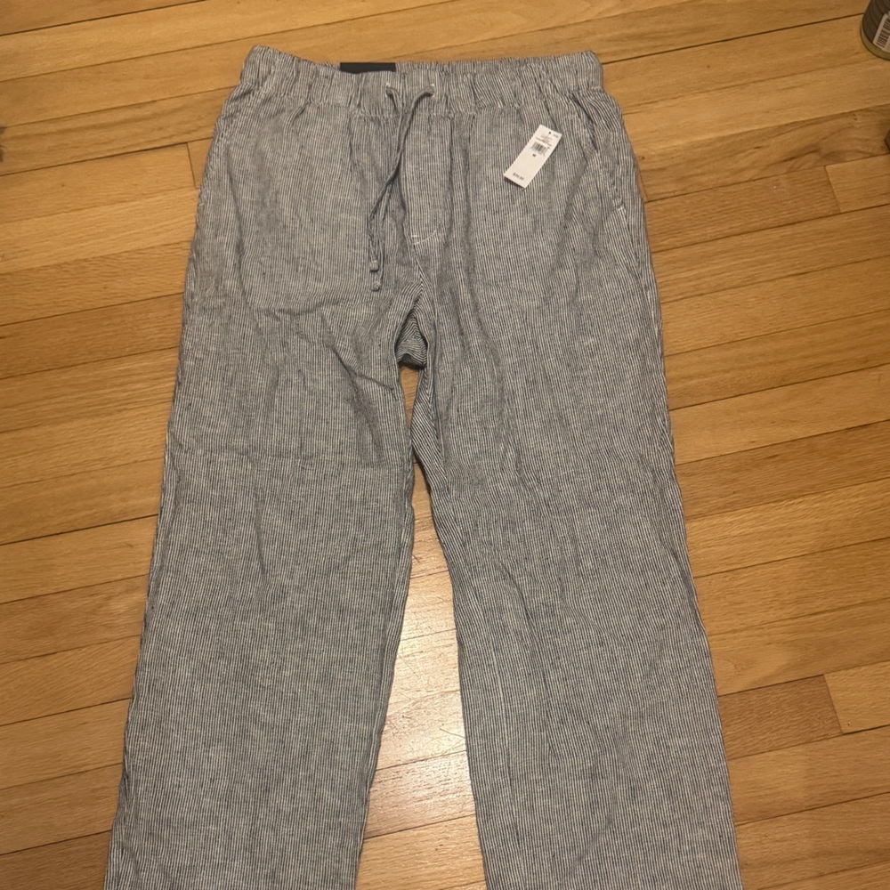 NWT Gap Factory Linen Blend Easy Pant